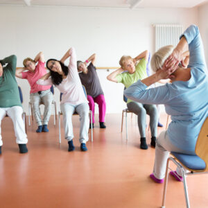 Hibernian Community Foundation Hub - Chair Yoga