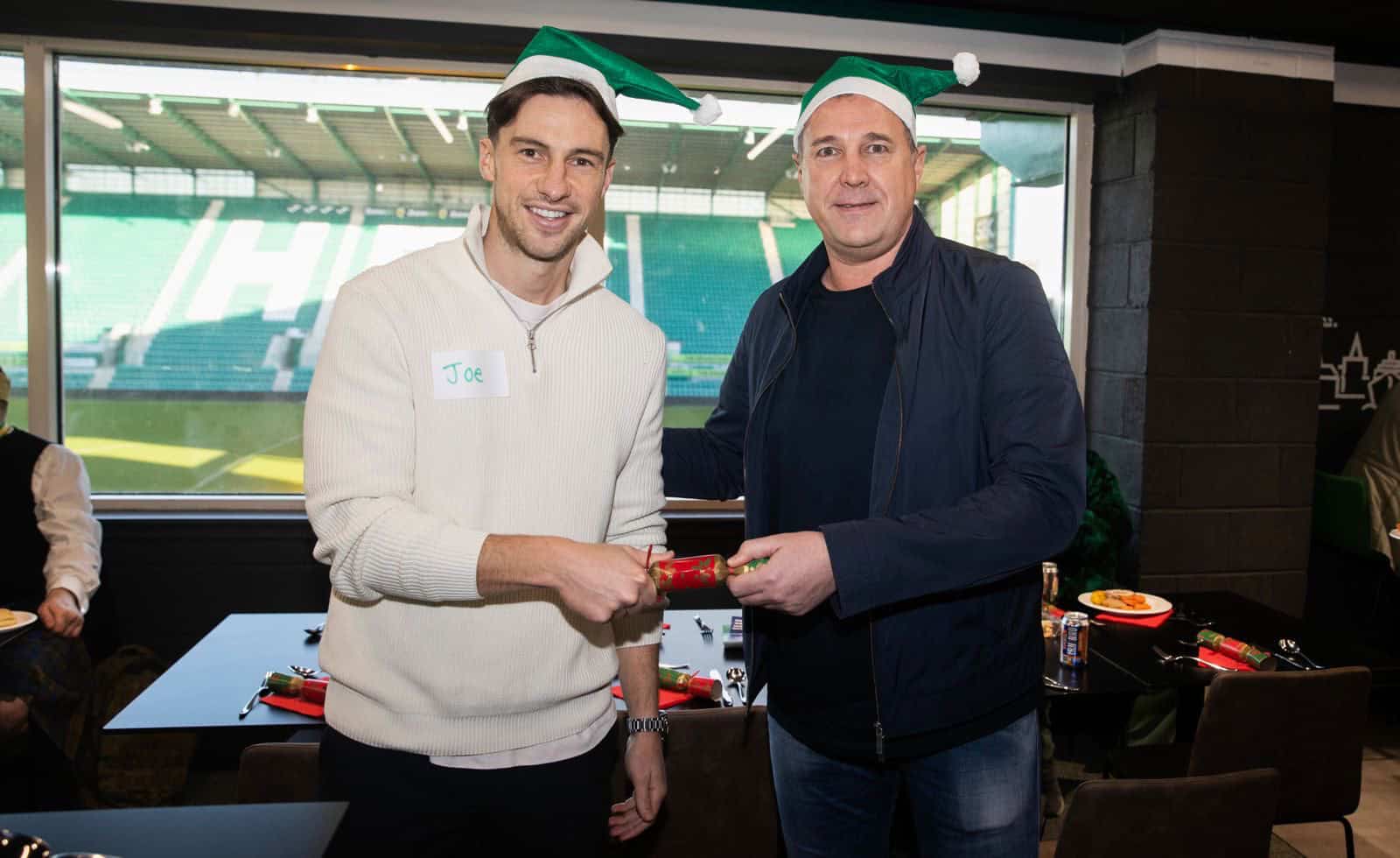 Christmas Day Lunch for 500 at Easter Road Hibernian Community Foundation