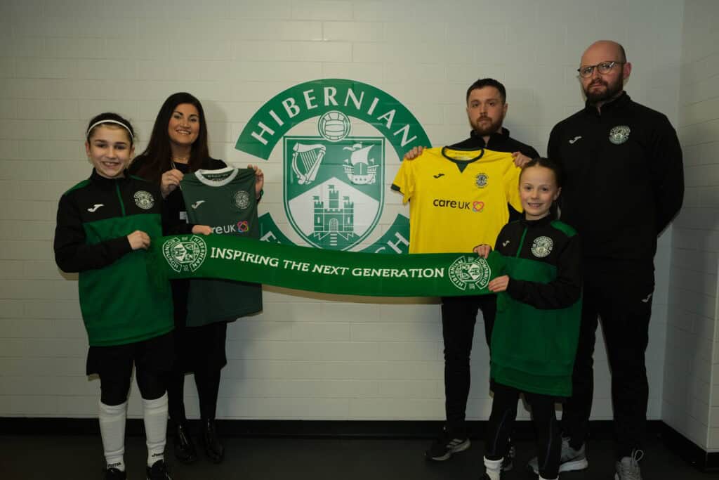 Care UK strikes new partnership with Hibernian FC Next Gen Academy 1 DSCF9396